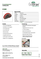 Produktdatenblatt R 996