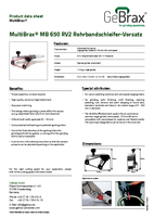 Product data sheet MultiBrax MB 650 RV2